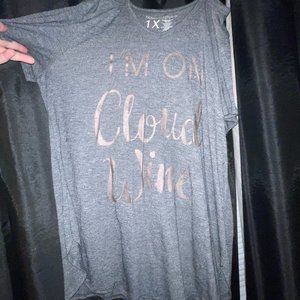 I'm on cloud Wine Shirt